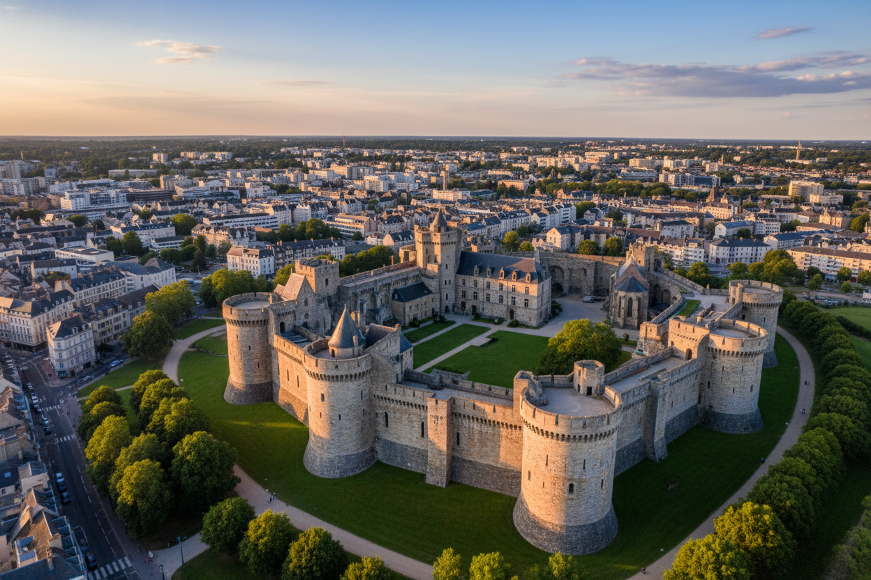 Château de Caen à visiter pendant un séjour